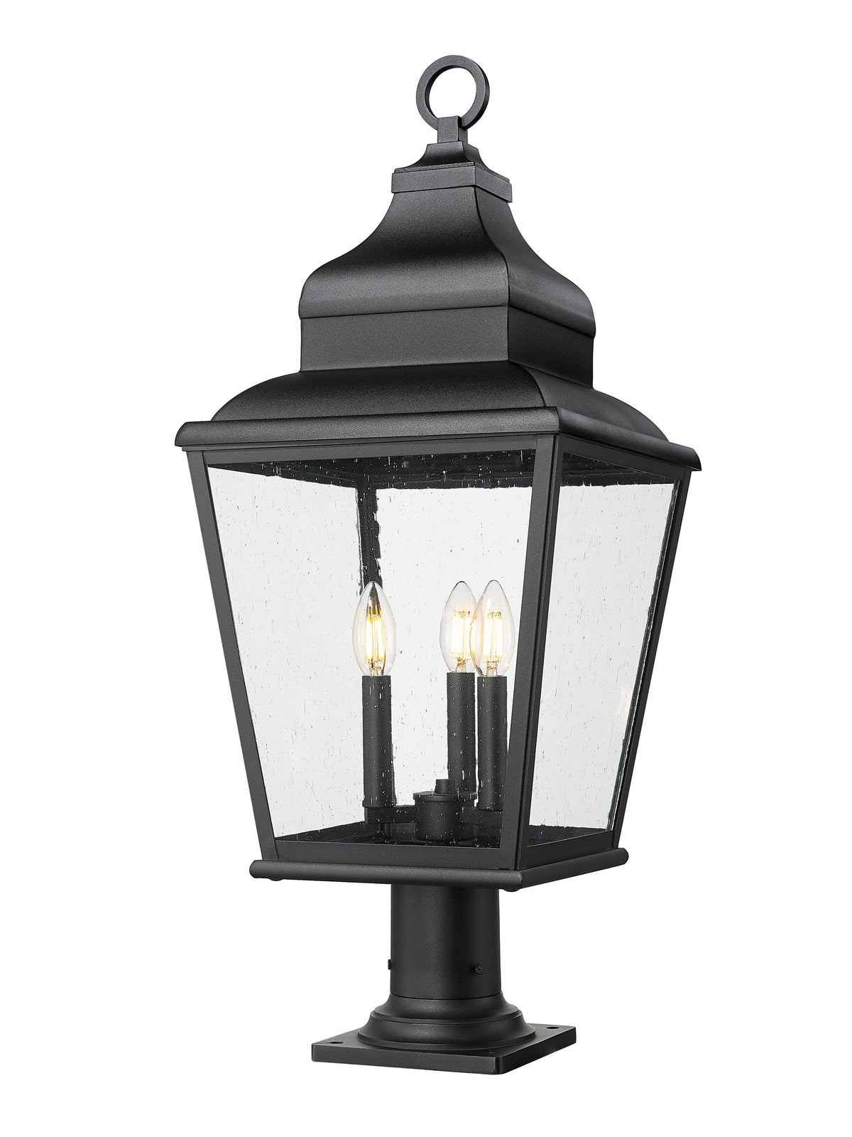 Raphael 3 Light Outdoor Pier Mounted Fixture