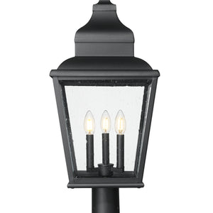 Raphael 3 Light Outdoor Pier Mounted Fixture