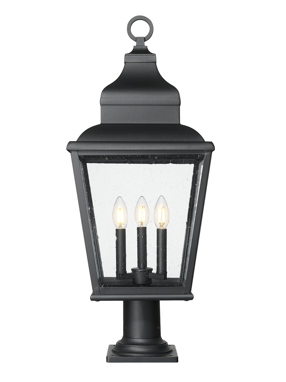 Raphael 3 Light Outdoor Pier Mounted Fixture