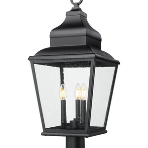 Raphael 3 Light Outdoor Post Mount Fixture