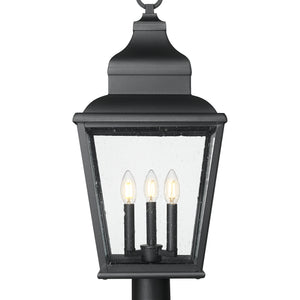 Raphael 3 Light Outdoor Post Mount Fixture
