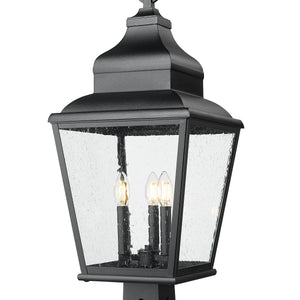Raphael 3 Light Outdoor Post Mount Fixture