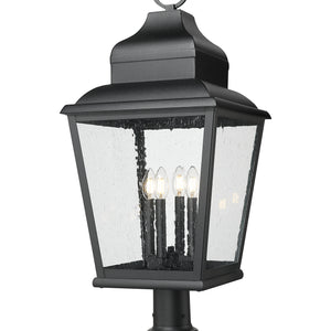 Raphael 4 Light Outdoor Pier Mounted Fixture