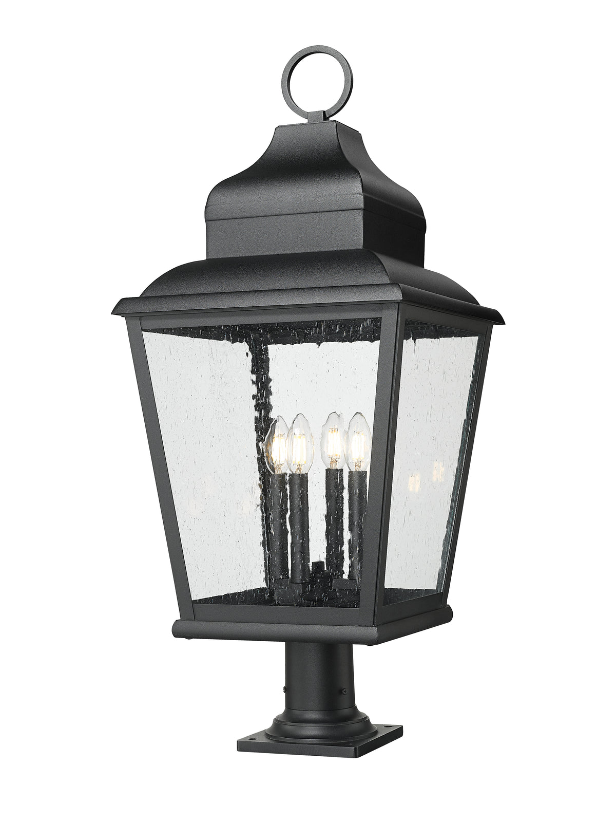 Raphael 4 Light Outdoor Pier Mounted Fixture