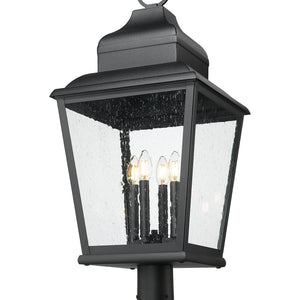 Raphael 4 Light Outdoor Pier Mounted Fixture