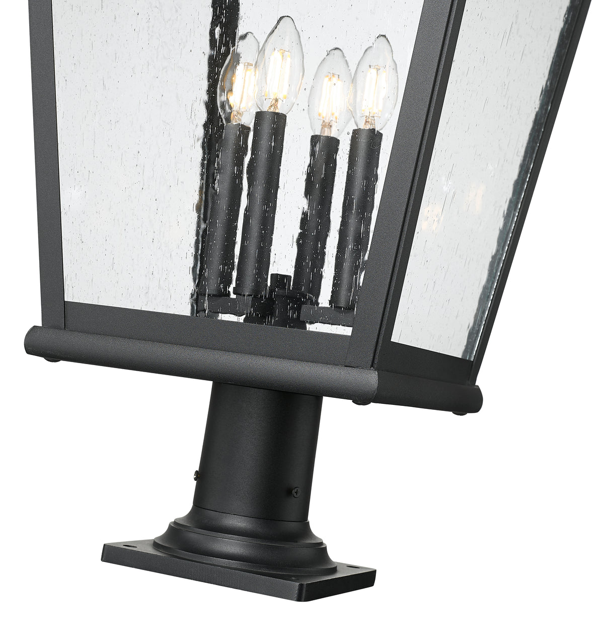 Raphael 4 Light Outdoor Pier Mounted Fixture