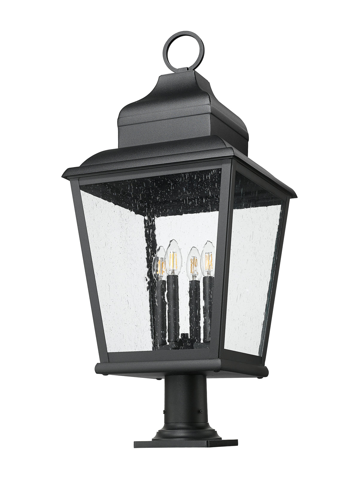 Raphael 4 Light Outdoor Pier Mounted Fixture