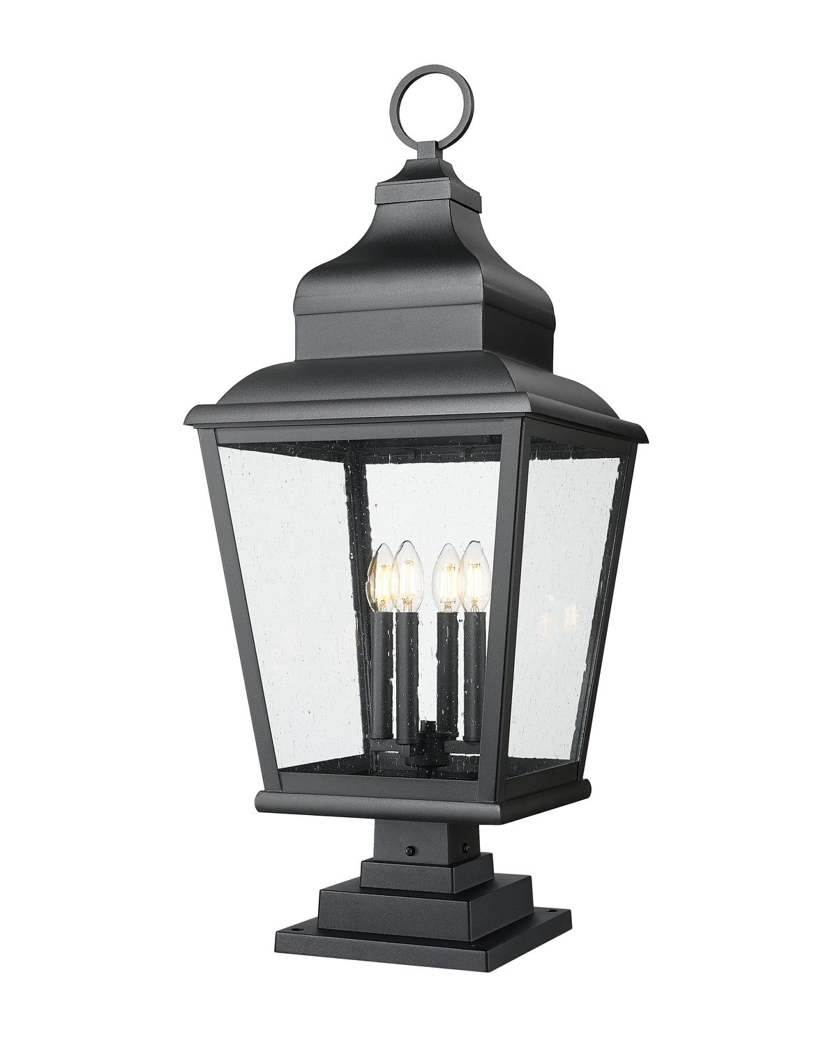 Raphael 4 Light Outdoor Pier Mounted Fixture