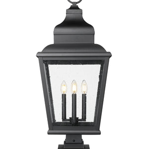 Raphael 4 Light Outdoor Pier Mounted Fixture