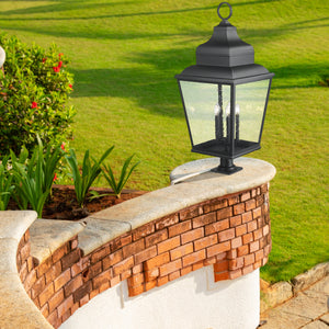 Raphael 5 Light Outdoor Pier Mounted Fixture