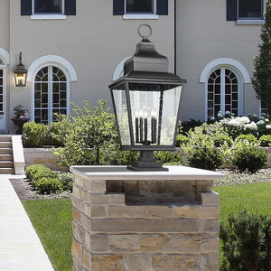 Raphael 5 Light Outdoor Pier Mounted Fixture