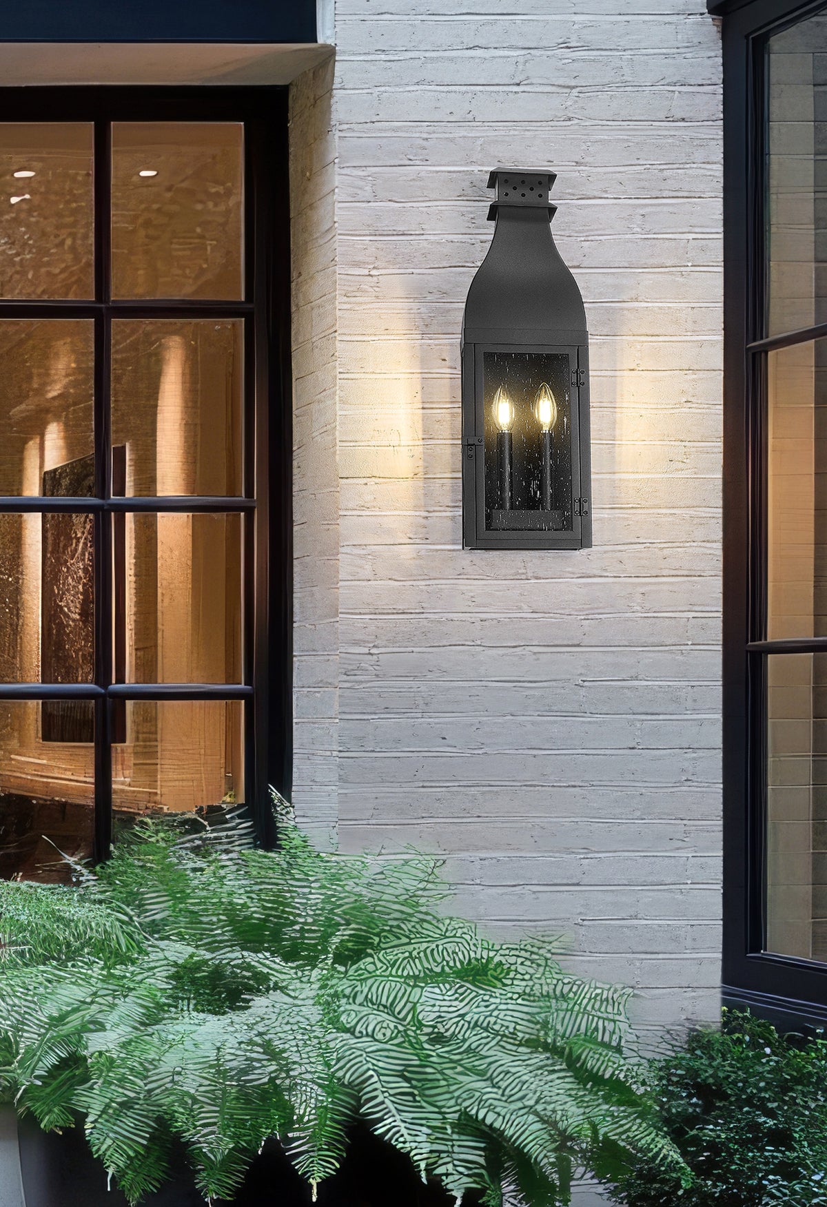 Toulouse 2 Light Outdoor Wall Light