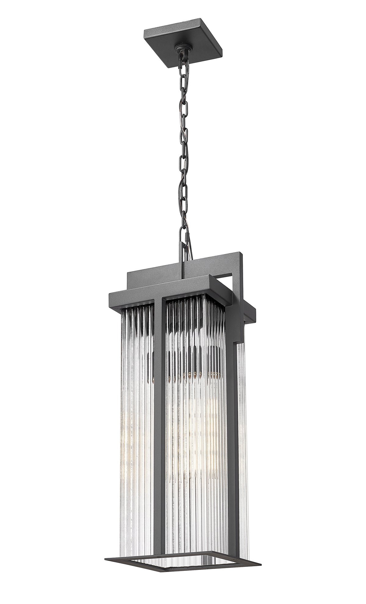 Fortis 2 Light Outdoor Chain Mount Ceiling Fixture