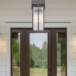 Fortis 2 Light Outdoor Chain Mount Ceiling Fixture