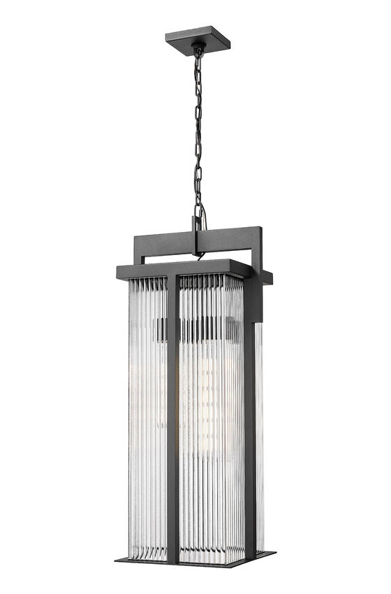 Fortis 3 Light Outdoor Chain Mount Ceiling Fixture