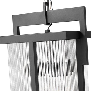 Fortis 3 Light Outdoor Chain Mount Ceiling Fixture