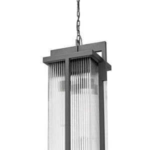 Fortis 3 Light Outdoor Chain Mount Ceiling Fixture