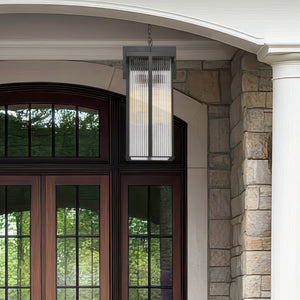 Fortis 3 Light Outdoor Chain Mount Ceiling Fixture