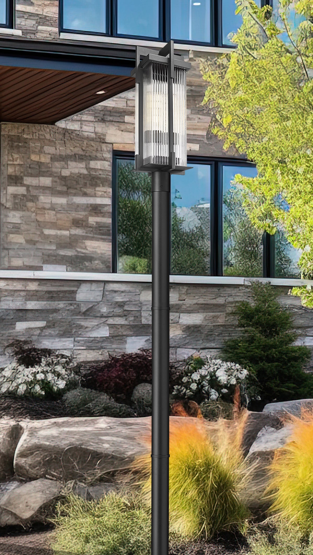 Fortis 2 Light Outdoor Post Mounted Fixture