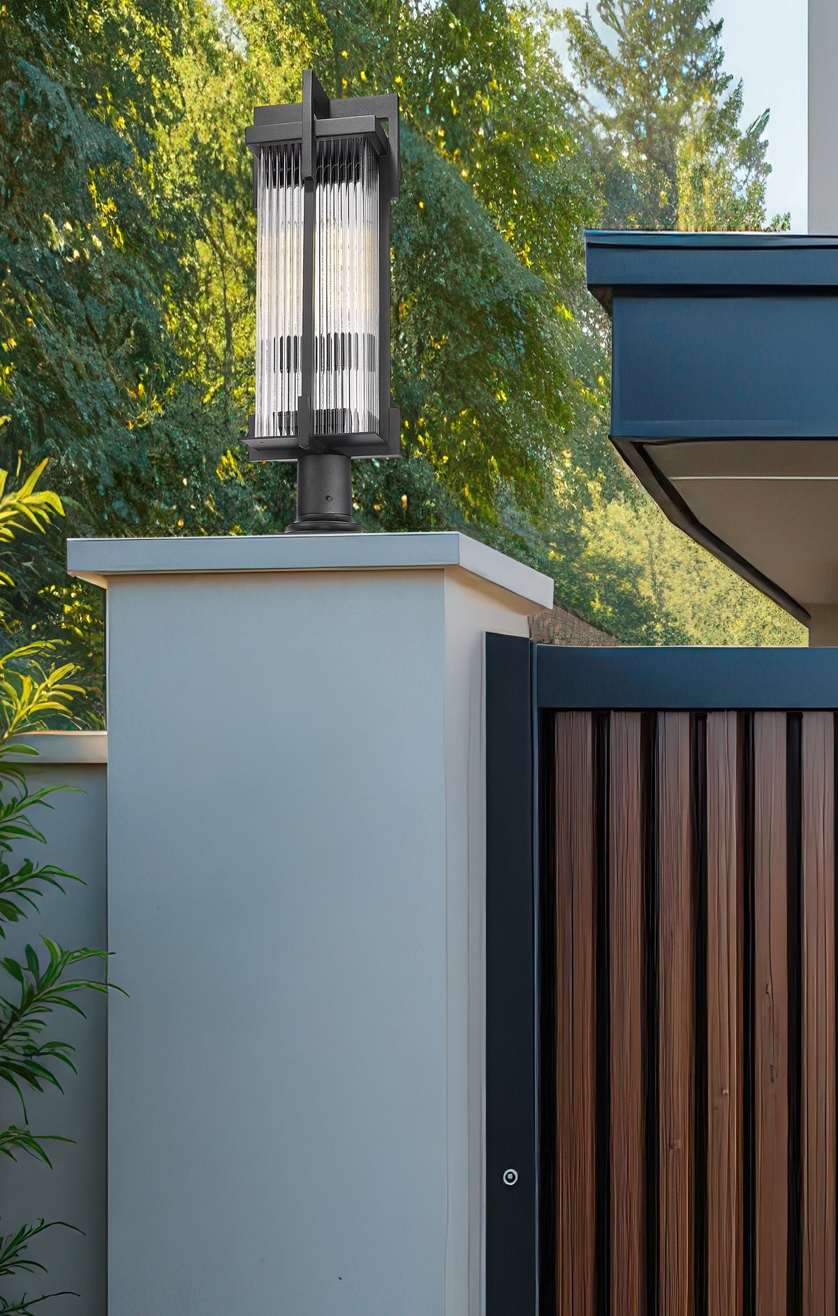 Fortis 2 Light Outdoor Pier Mounted Fixture