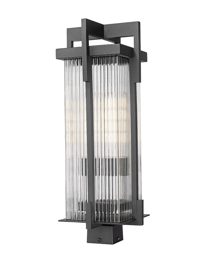 Fortis 2 Light Outdoor Post Mount Fixture