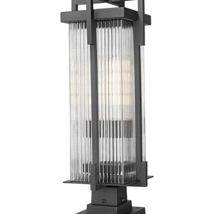 Fortis 2 Light Outdoor Pier Mounted Fixture