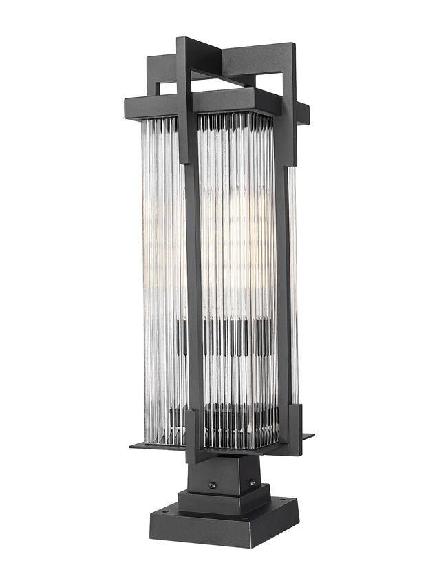 Fortis 2 Light Outdoor Pier Mounted Fixture