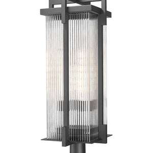 Fortis 3 Light Outdoor Pier Mounted Fixture