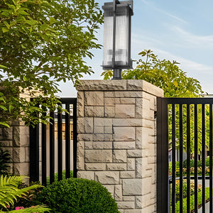 Fortis 3 Light Outdoor Pier Mounted Fixture