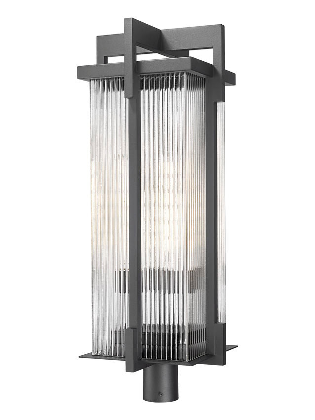 Fortis 3 Light Outdoor Post Mount Fixture