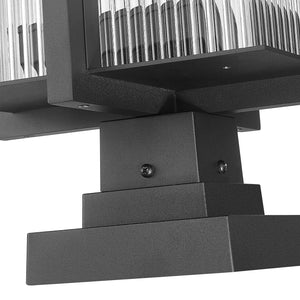 Fortis 3 Light Outdoor Pier Mounted Fixture