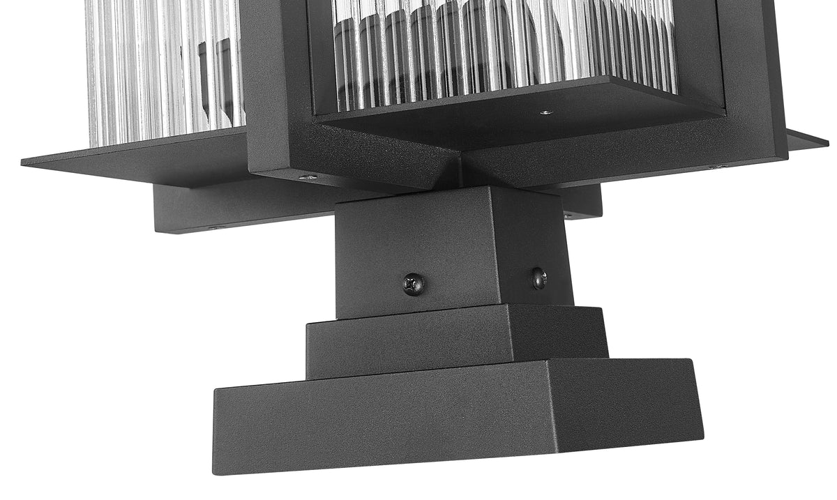 Fortis 3 Light Outdoor Pier Mounted Fixture