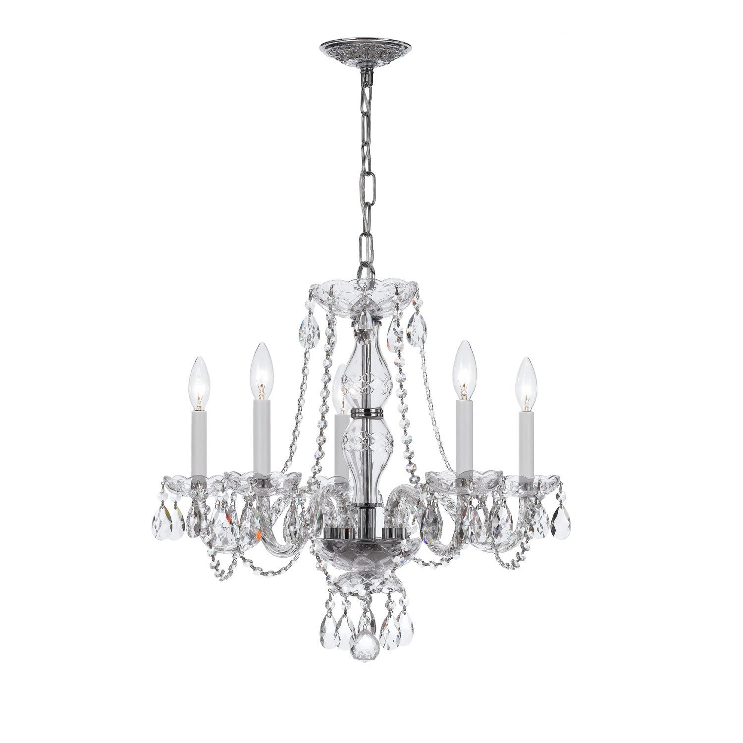 Traditional Crystal 21'' Chandelier