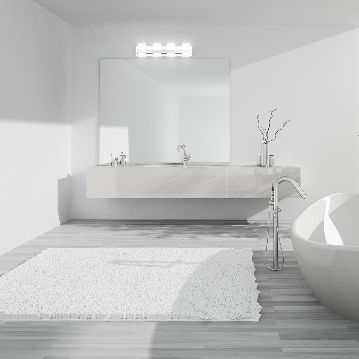 Cambridge 4-Light 29" Integrated LED Vanity