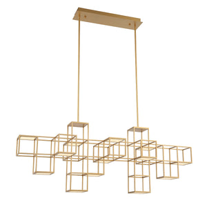 Ferro 13-Light 55" Integrated LED Linear Chandelier