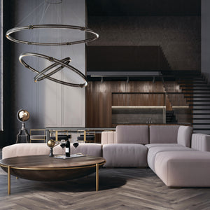 Admiral 3-Tiers 3-Light 62" Integrated LED Grand Chandelier