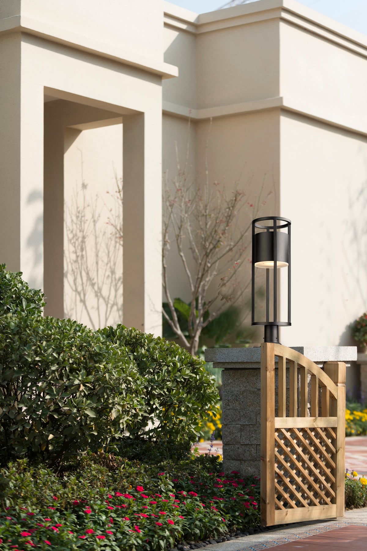 Luca 1 Light Outdoor Pier Mounted Fixture