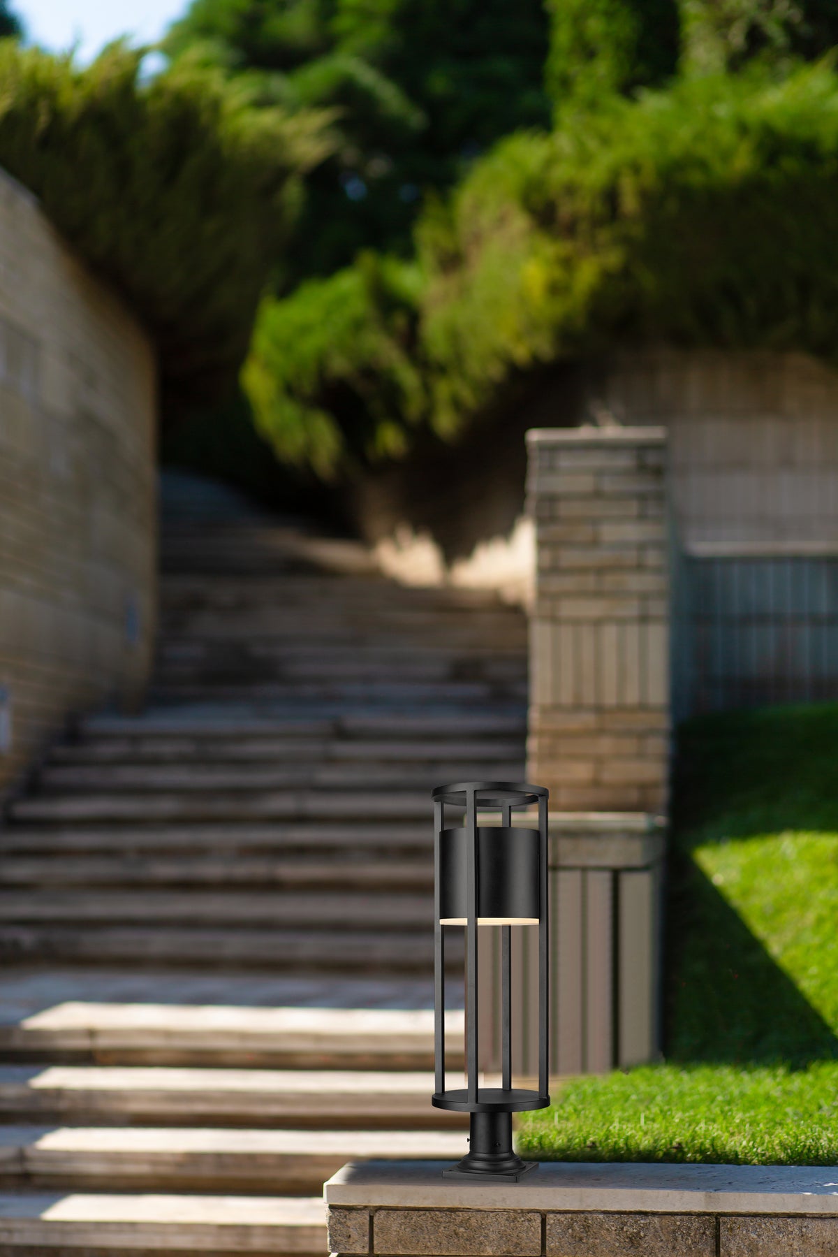 Luca 1 Light Outdoor Pier Mounted Fixture