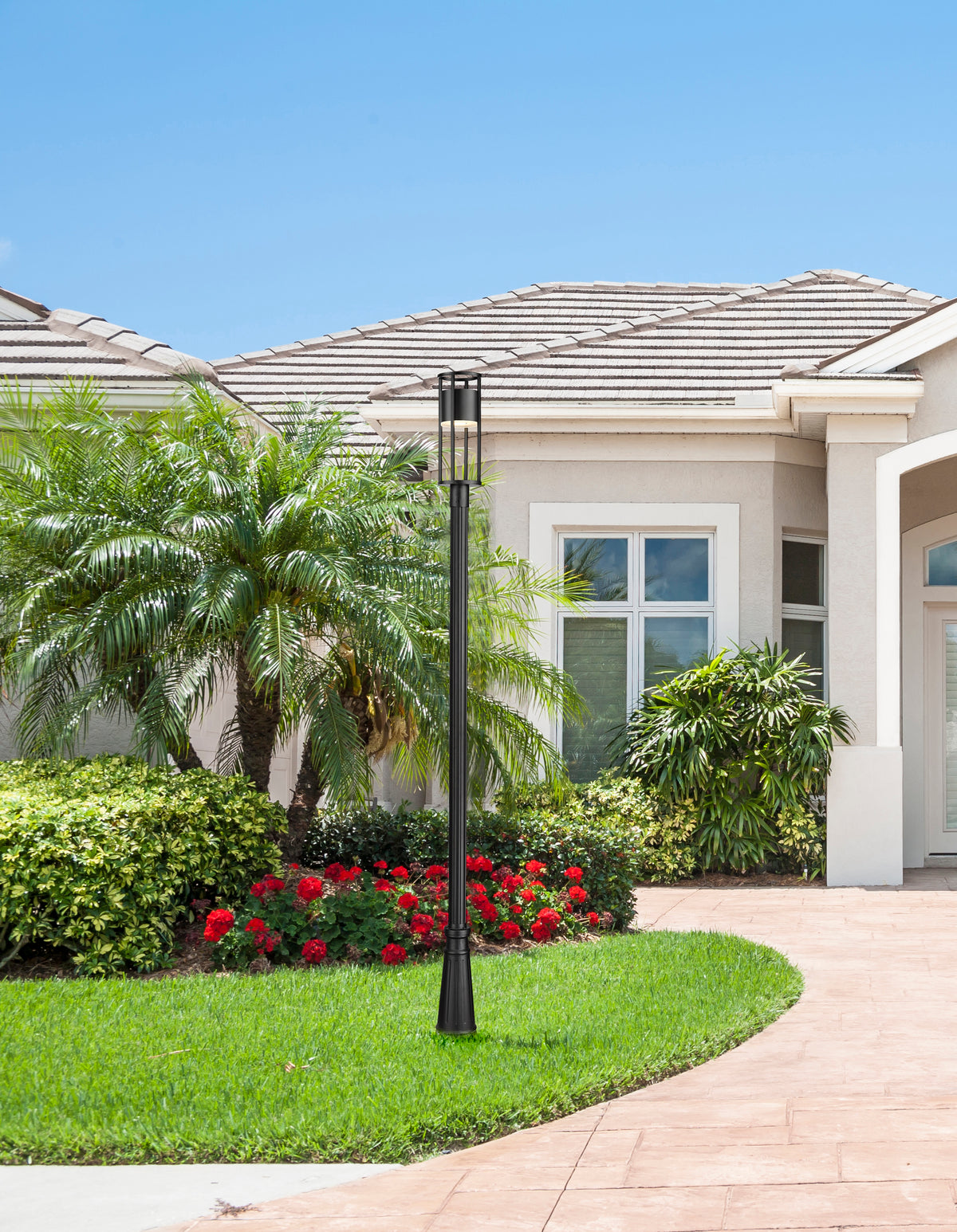 Luca 1 Light Outdoor Post Mounted Fixture