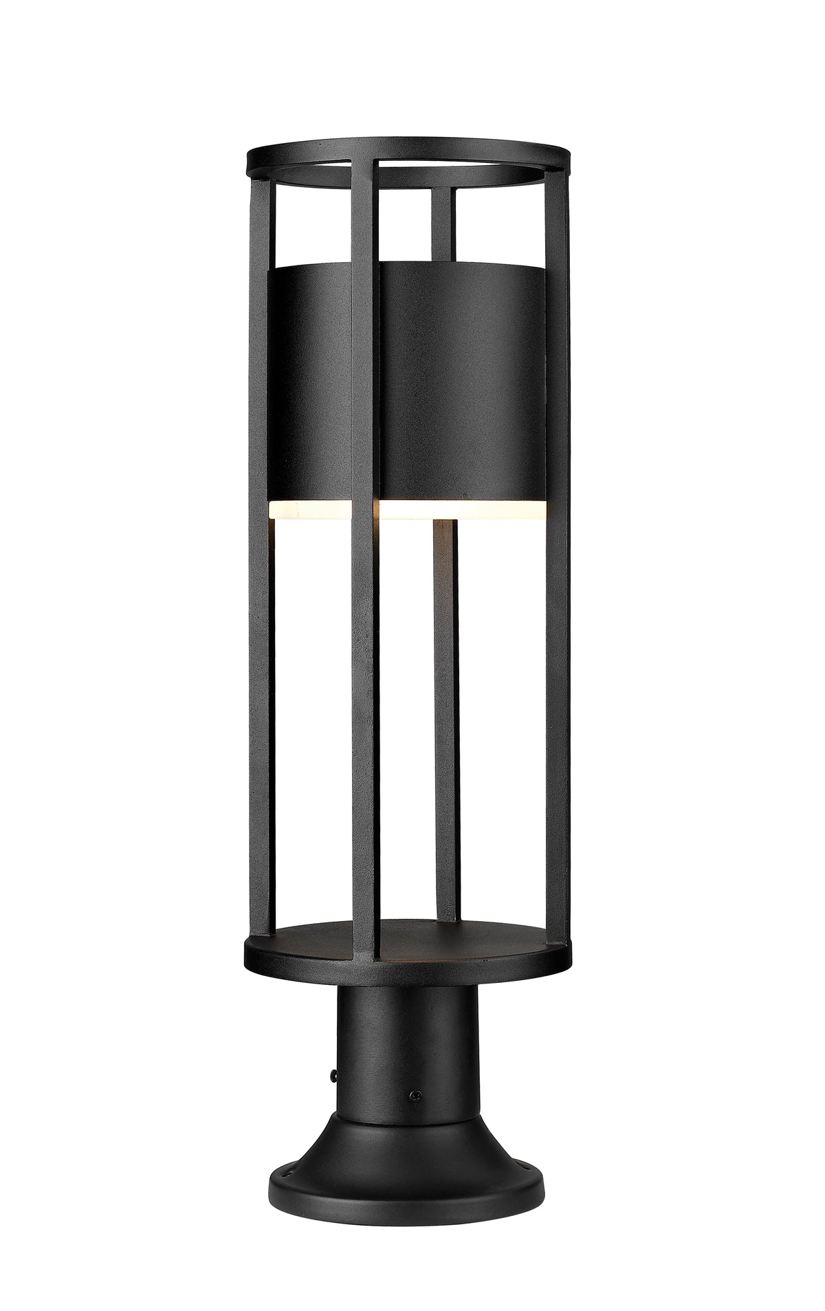 Luca 1 Light Outdoor Pier Mounted Fixture