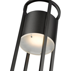 Luca 1 Light Outdoor Post Mounted Fixture
