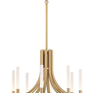 Olette 8-Light 24" Integrated LED Pendant Chandelier