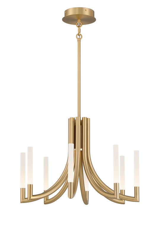 Olette 8-Light 24" Integrated LED Pendant Chandelier