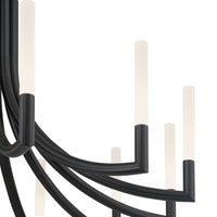 Olette 12-Light 36" Integrated LED Chandelier