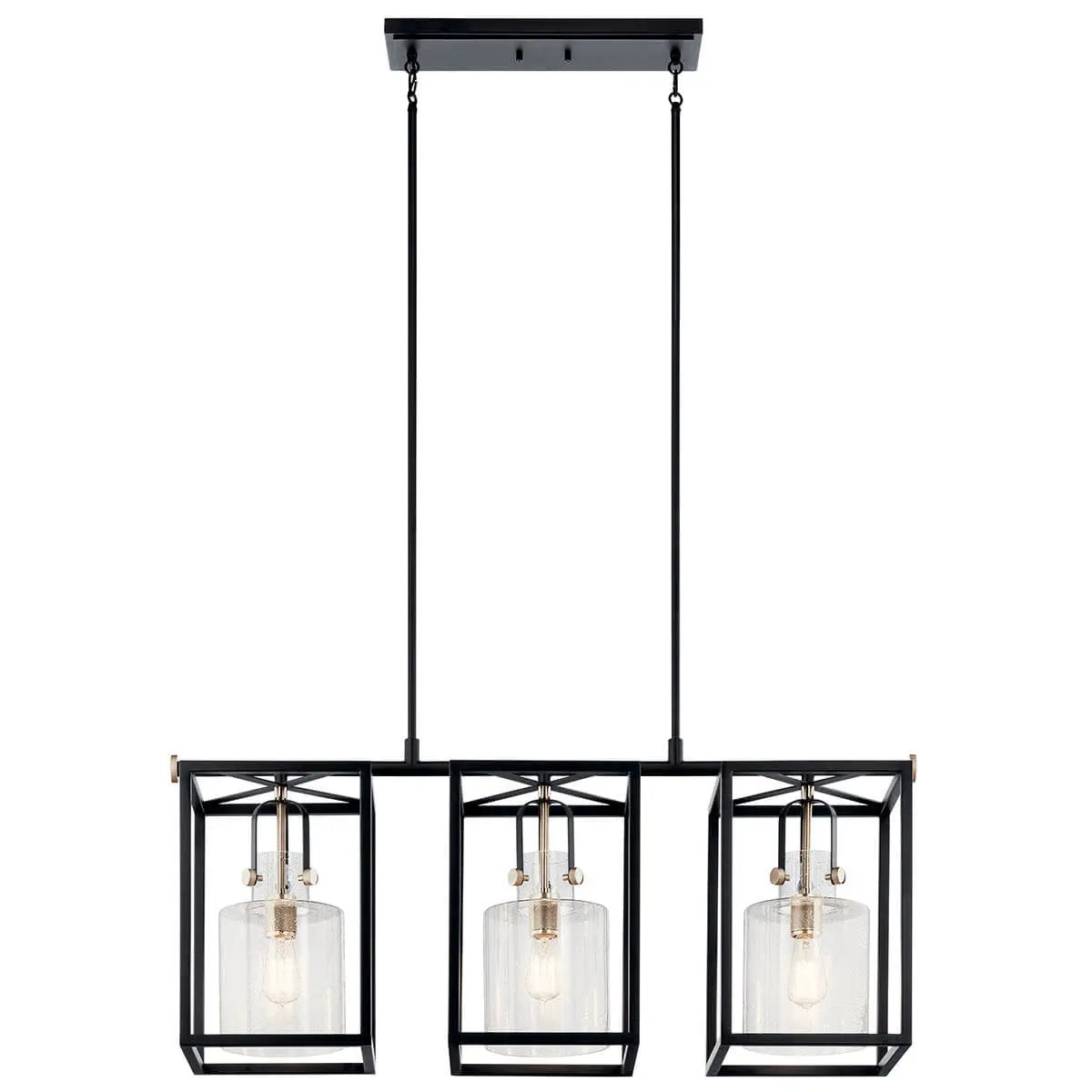 Kitner Linear Chandelier 3Lt