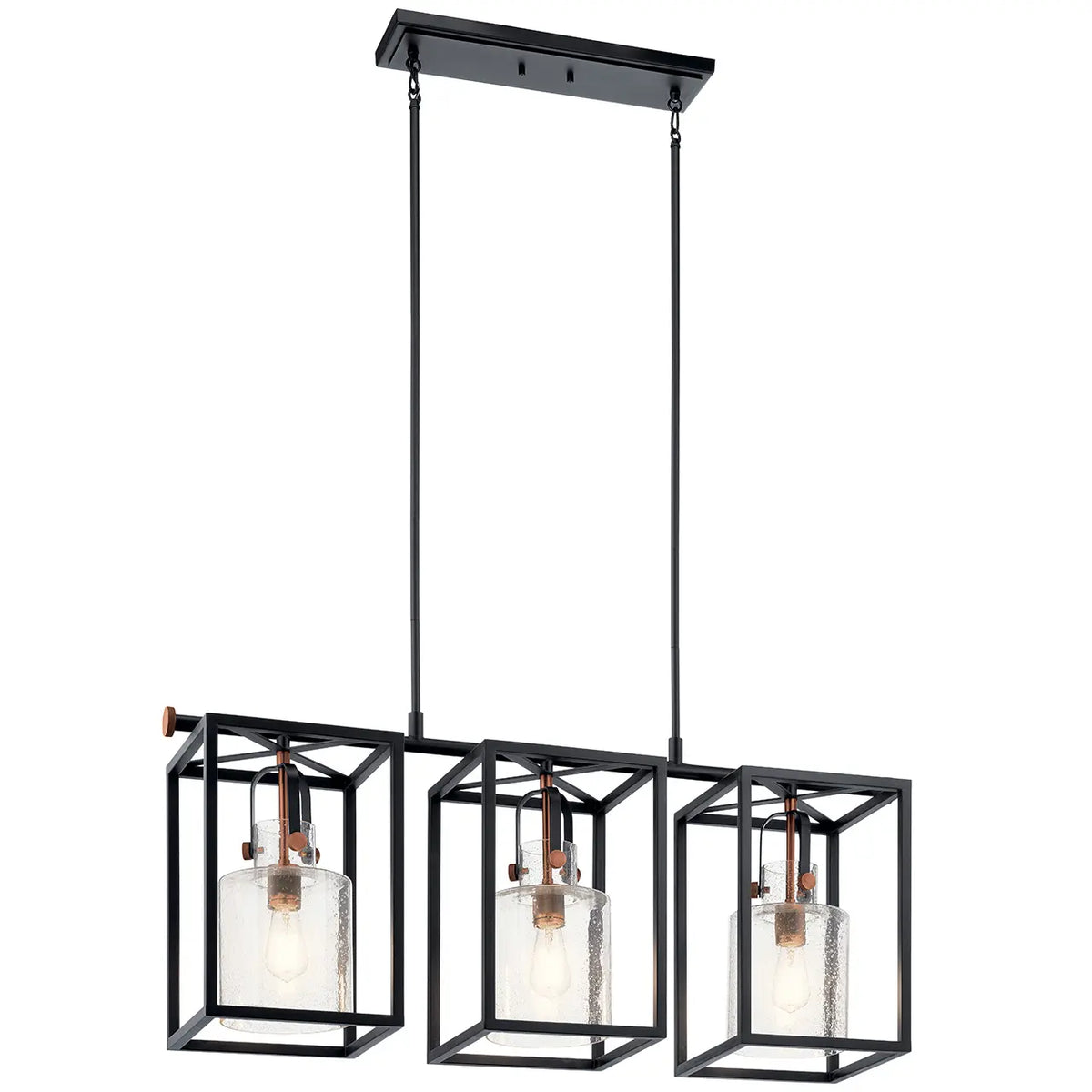 Kitner Linear Chandelier 3Lt