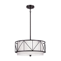 Birkleigh Pendant/Semi Flush 3Lt