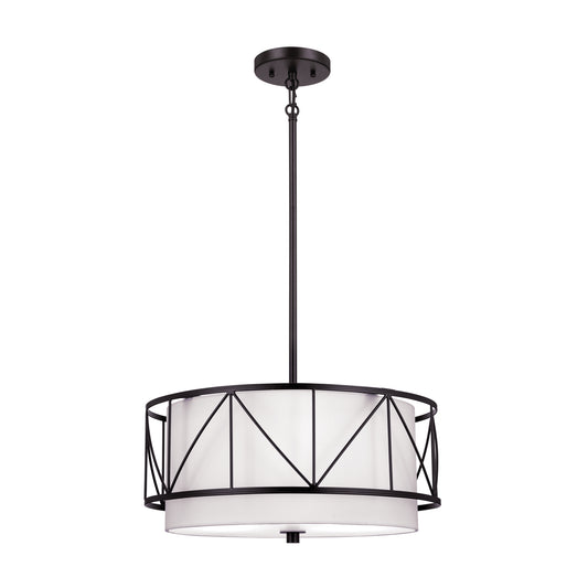 Birkleigh Pendant/Semi Flush 3Lt