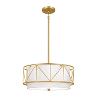 Birkleigh Pendant/Semi Flush 3Lt