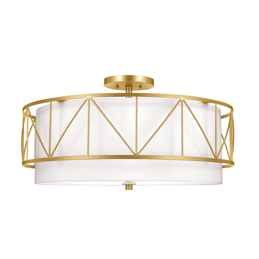 Birkleigh Semi Flush 4Lt